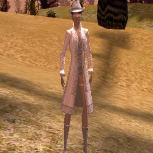 white master coat and rancher hat
