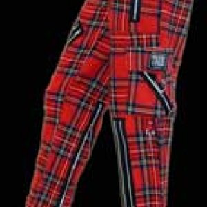 tartan troosers