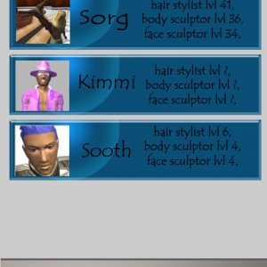 Hair Stylist List