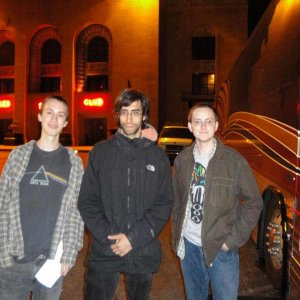 Me, Brian Chase From Yeah Yeah Yeahs! And My Brother :d