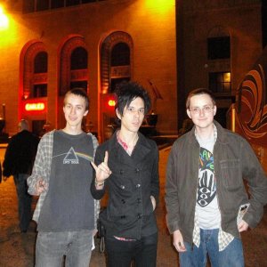Me, Nick Zinner From Yeah Yeah Yeahs! And My Brother :d
