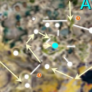 Athena Spaceport Map Closeup