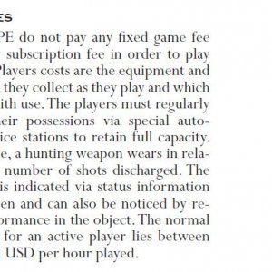 Game Fees