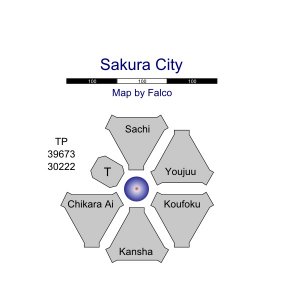 Map Of Sakura City