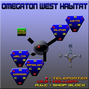 Omegaton West Habitat Map
