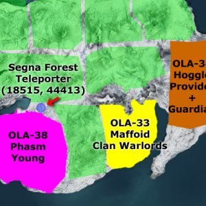 Deathifier Segna Forest Ola Map