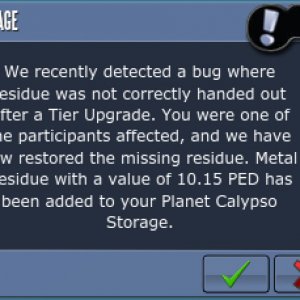Message Tier Upgrade Residue Bug