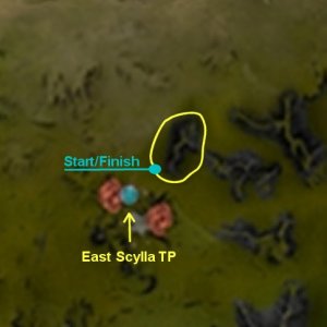 East Scylla Track Map