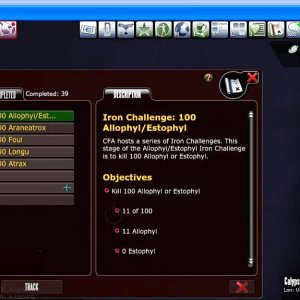 Stat for IRON CHALLENGE