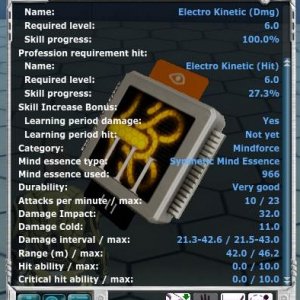 Kinetic Attack Chip III (UL)