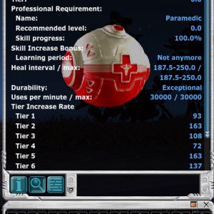 Rx Unit stats