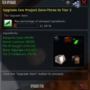 Isis Zero-Three Tier1.9 upgrade (Before)