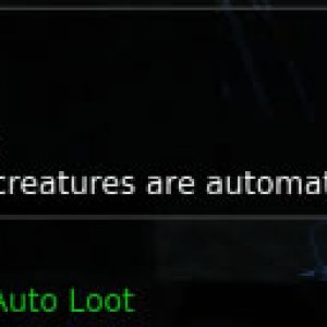 Auto-Loot effect over time