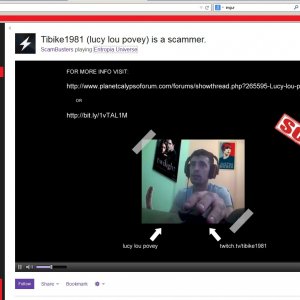 This was the channel on twitch ..