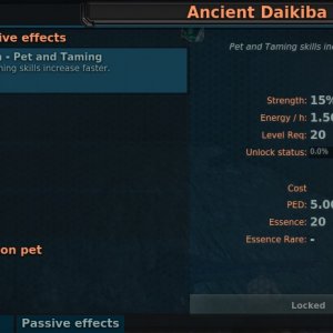 Ancient Daikiba - passive