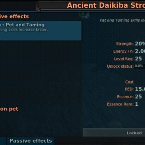 Ancient Daikiba Strong - passive