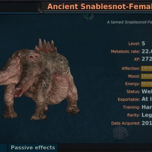 Ancient Snablesnot - Female Strong