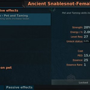 Ancient Snablesnot - Female Strong - passive