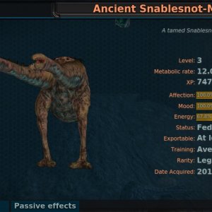 Ancient Snablesnot - Male