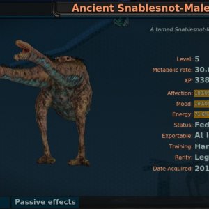 Ancient Snablesnot - Male Strong