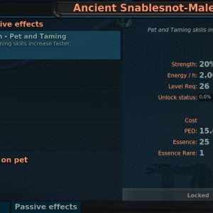 Ancient Snablesnot - Male Strong - passive