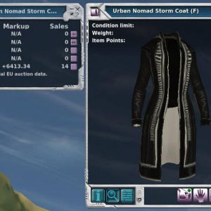 urban nomad storm coat female