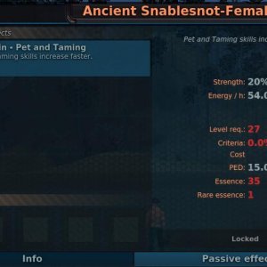 Ancient Snablesnot-Female Strong