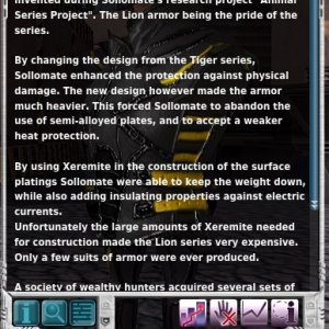 Lion armor desciption 1