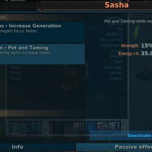 Sasha LVL 20