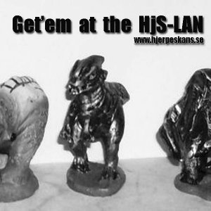 The Hogglo, Atrox and Longu IRL figures given to Hjerpeskans.se by MA for the HjS-LAN meetings. Well, we still got 3 large boxes left of'em. Join the 