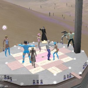 Our first party at the new pvp zone
