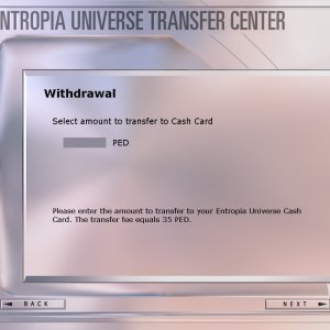 Transfer to Cash Card