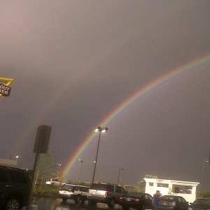 Its...a Double Rainbow!!