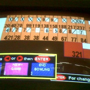 Best score in Bowling yet! :)