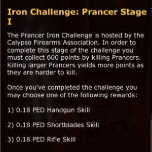 Prancer iron