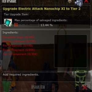 Electric Attack Nanochip XI Tier 2
