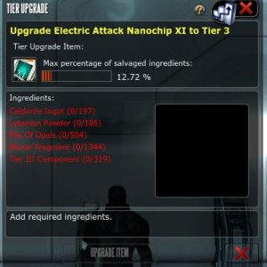 Electric Attack Nanochip XI Tier 3