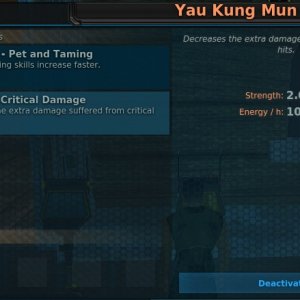 Yau Kung Mun Level 18 Decrease Crit