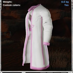 Pink-white coat for sale