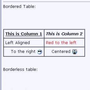 Table Sample