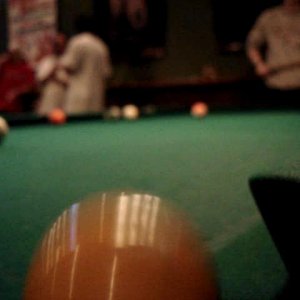 when I play pool, I generally know what I'm doing