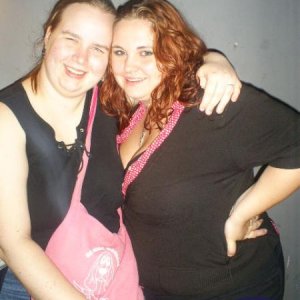 Me and my friend clubbing