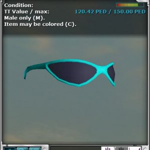 Bono Shades (M) repaired (color - Turqoise)