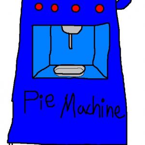 space furniture - pie machine