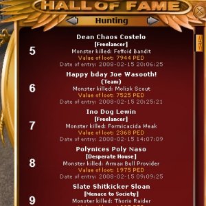 Polynices Naso Armax Bull Provider HOF