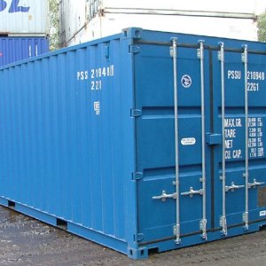 A shipping container