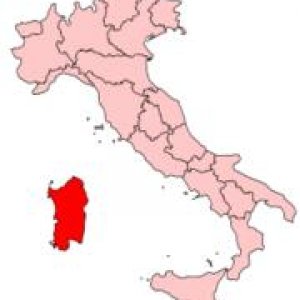 Sardinia Map