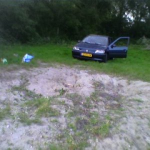 Car In Sand