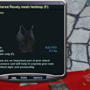 Rexely mesh tanktop (F)