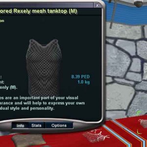 Rexely mesh tanktop (M)